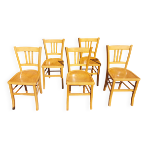 5 chaises de bistrot - luterma