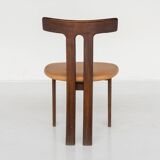 Ensemble de 8 chaises T, style scandinave, années 1960