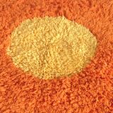 Petit tapis forme fleur année 70 vintage