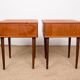 Pair of Danish teak bedside tables by PBJ Mobler 1960
