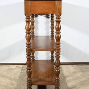 Sideboard at waist height, oak console, Louis Philippe style, 2nd part of the 19th century.