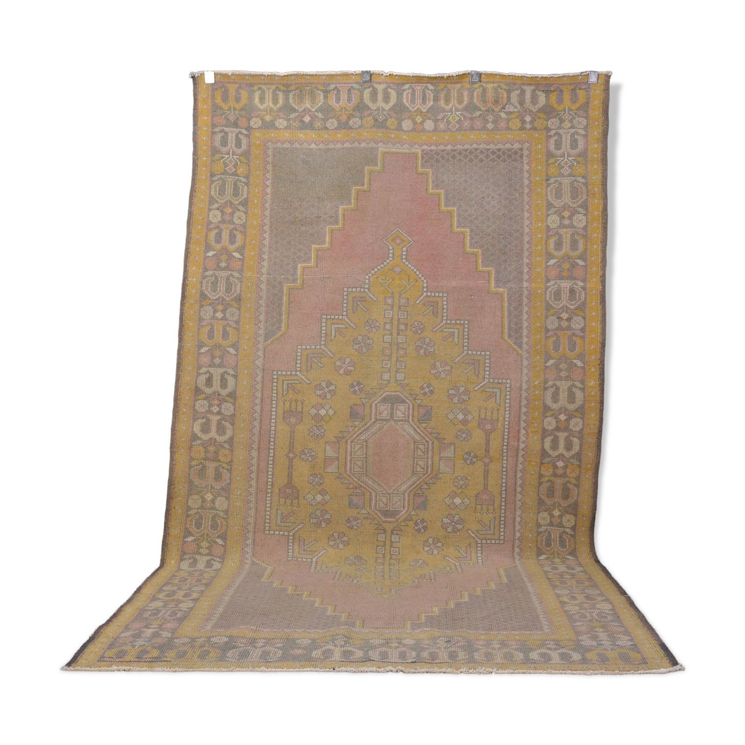 Oversize Oushak Vintage Wool Rug sku 840