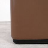 Cassina Maralunga 2 seater in mocca colored leather