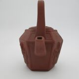 Yixing terracotta teapot signed