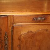 Louis XV oak and cherry wood sideboard