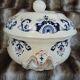 Large soup tureen in Longchamp ironstone