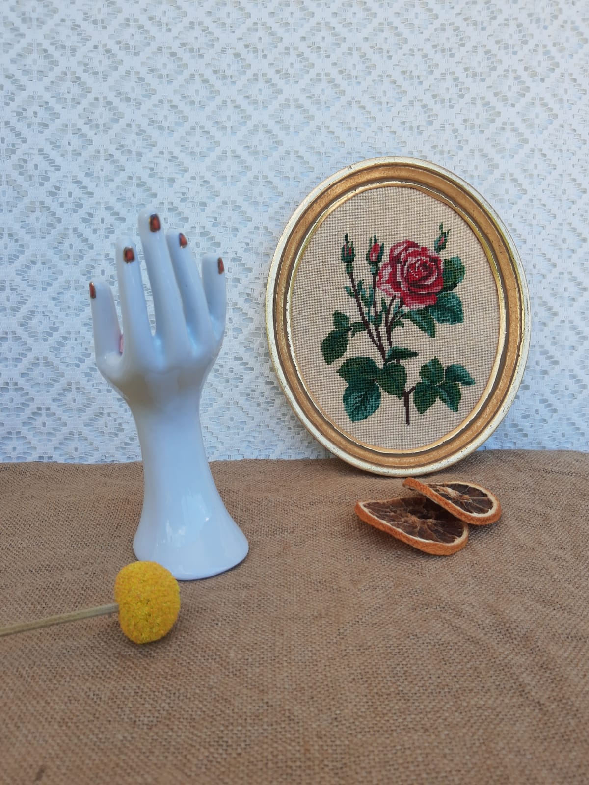 Vintage 70s soliflore ring sizer