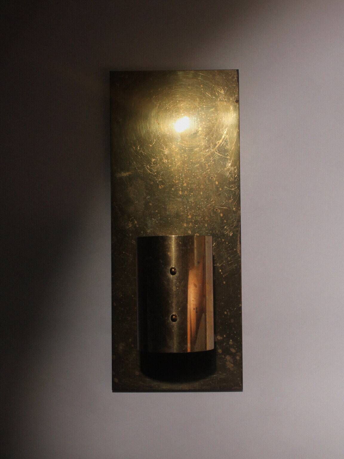 Mid-century Brass Candle Sconce From Colseth, Norway