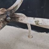 Pair of garden armchairs