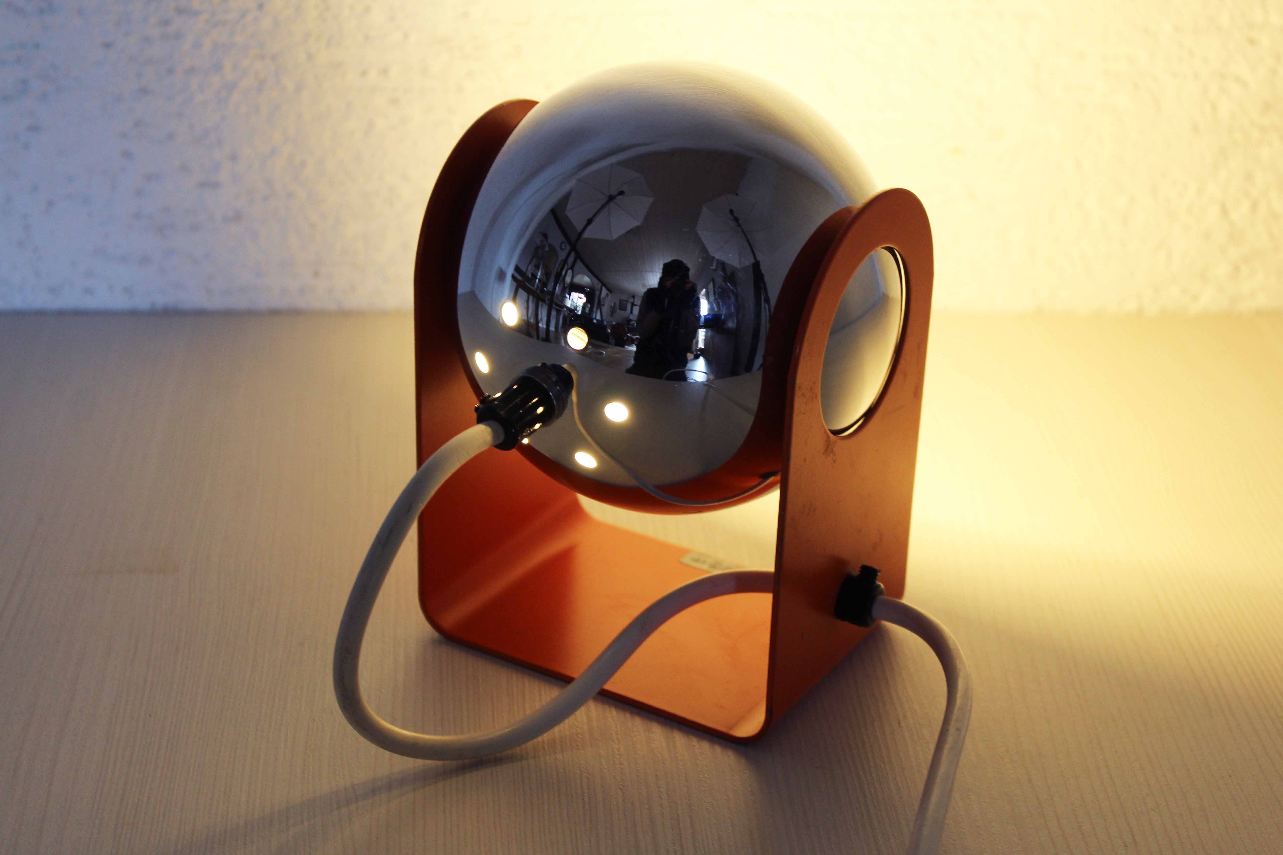 Lampe eye ball space age