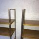 Ensemble de deux étagères String 1960 vintage métal