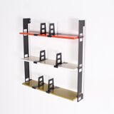 Tomado pocket shelf with bookends