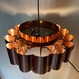 Hanging lamp by Werner Schou for Coronell Elektro Denmark, 1960s