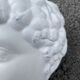 Buste Hermes en plâtre sur socle