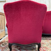 Salon canapé et paire de bergères de style Napoléon III