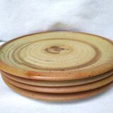 4 flat sandstone plates
