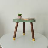 Vintage tripod bean stool from the 60s/70s
