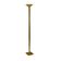 Hollywood Regency Brass Uplighter Floor Lamp by Baulmann, 1980s