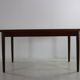 Danish sixties design teakwood extendable dining for Glostrup Møbelfabrik