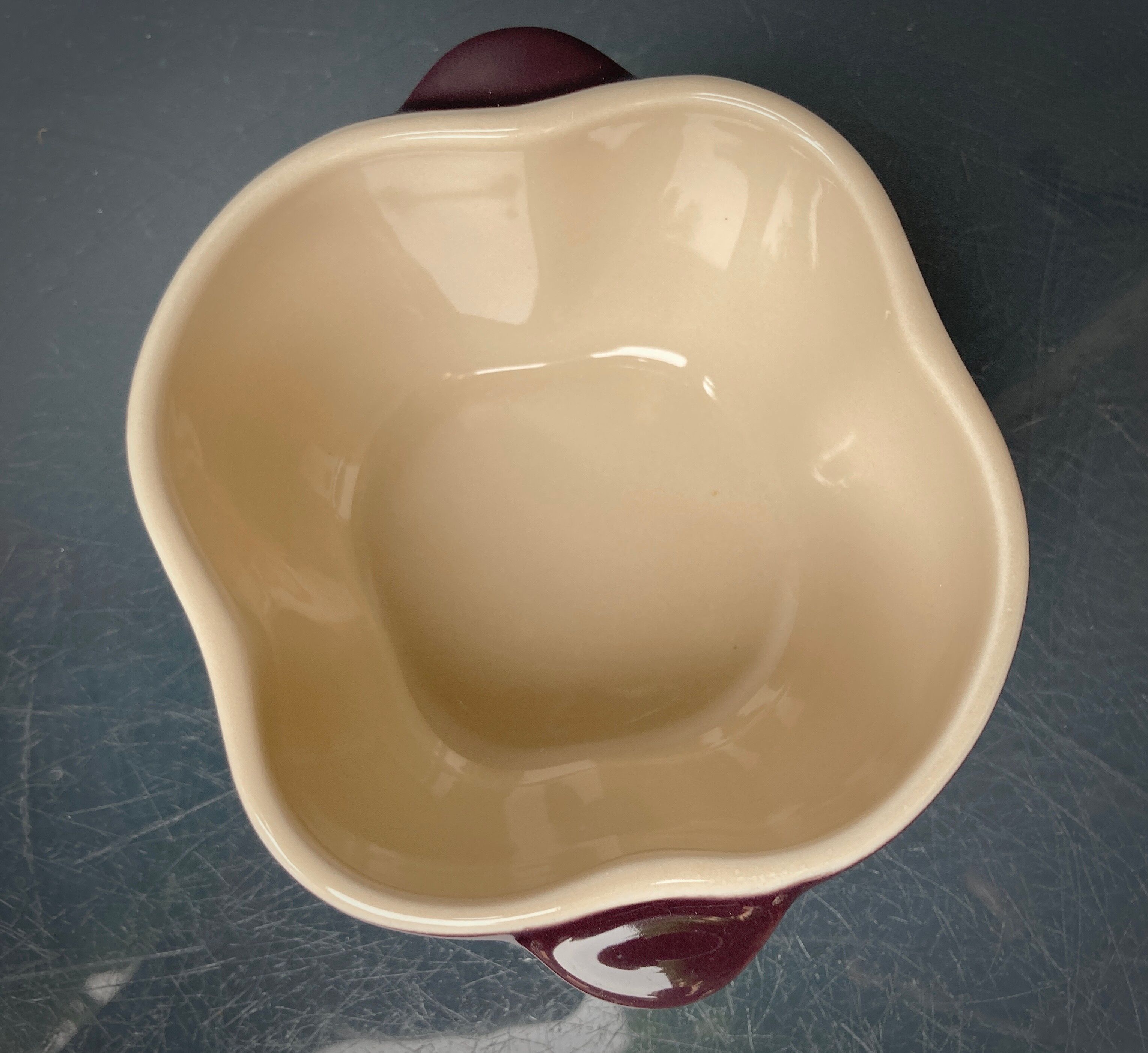 Four Le Creuset ceramic casseroles