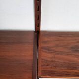 Scandinavian modular wooden office shelf - Design Kai Kristiansen