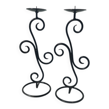 Duo de Bougeoirs Spirales