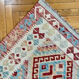 Multicolored kilim carpet