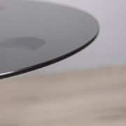 VINTAGE 1960S METAL AND GLASS COFFEE TABLE, ITALIAN DESIGN