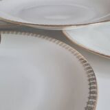 Set of 8 Limoges porcelain plates