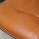 Charles Pollock leather office chair, Knoll edition, 1970