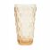 Vase, mid-century modern, pressed rose glass, Ząbkowice, Poland, 1970s