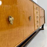 Italian Art Deco Sideboard Attributed to Osvaldo Borsani in Maple, Late 194