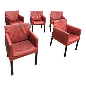 Set of 5 Gerard van den Berg 'Fellini' chairs for Label, 1990s