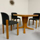 4 vintage Bruno Rey design chairs for Dieticker from the 1970s.