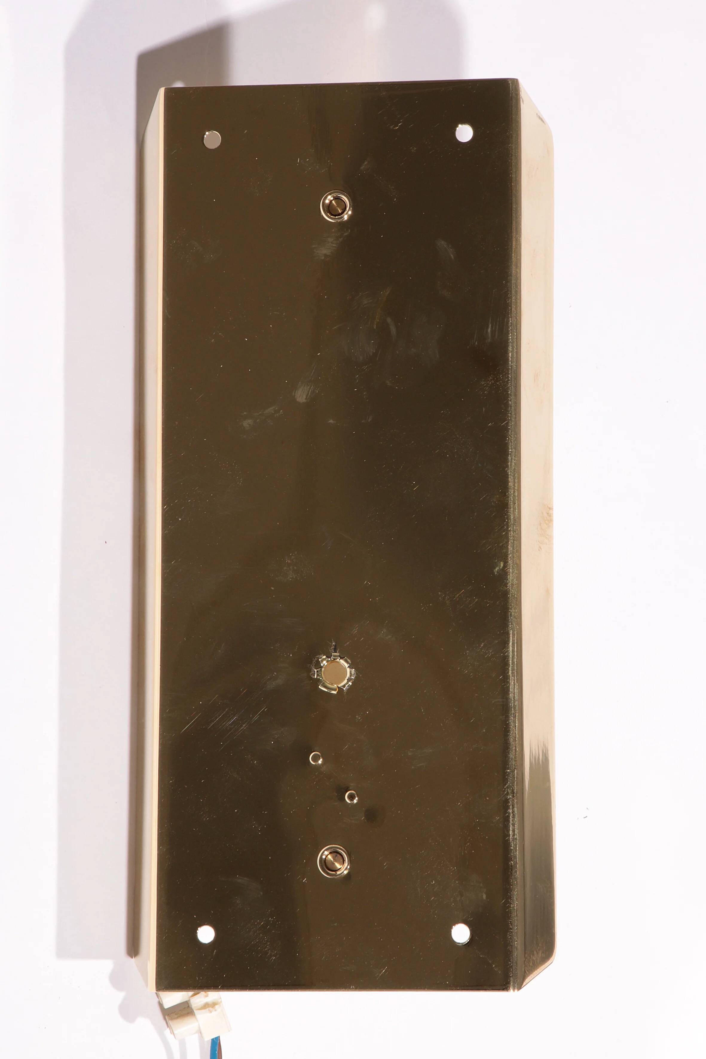Wall lamps by Carl Fagerlund, Orrefors glass by Lyfa Denmark model Gefion