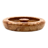 Angelo Mangiarotti style red marble centerpiece / bowl, Knoll Int. Italy 1970s