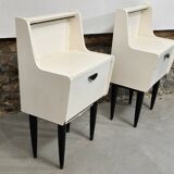Paire de tables de chevet