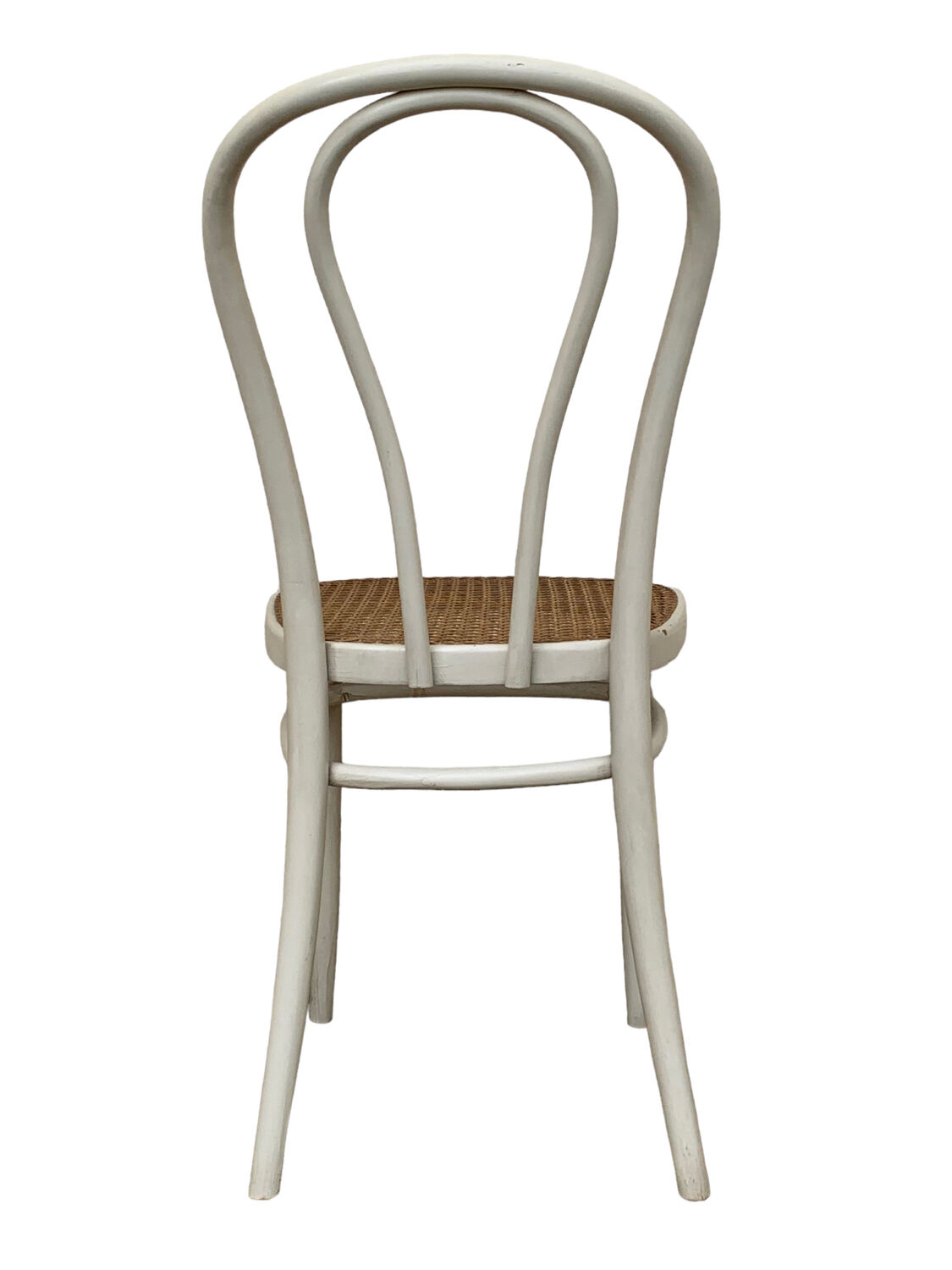 Caned bistro chair
