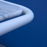 Vintage metal and marble coffee table