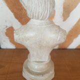 Bust writer Honoré de Balzac patinated