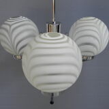 Vintage chandelier with 3 globes