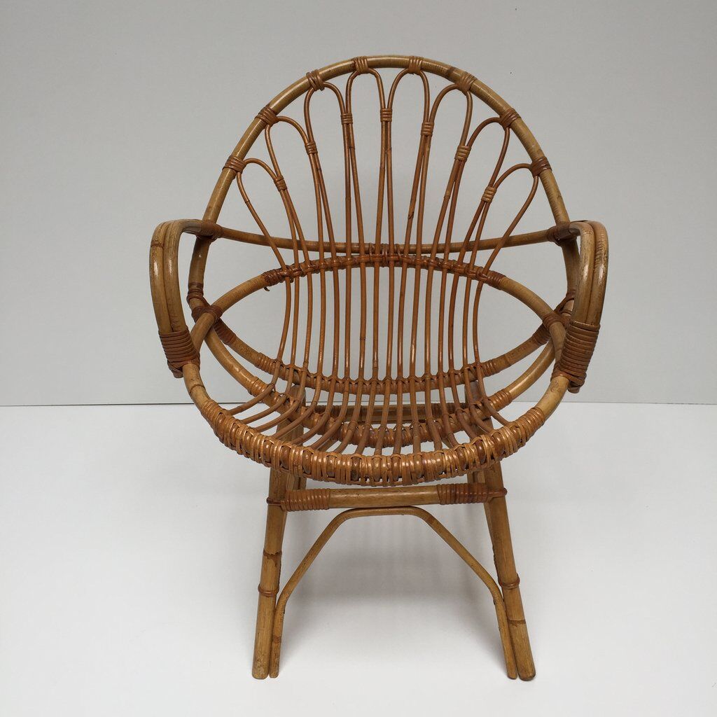 Vintage rattan Wicker Chair