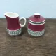 Pot à lait et sucrier Villeroy & Boch Rubin