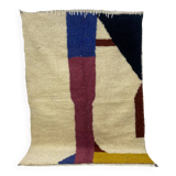 Handmade Moroccan Berber carpet 223 x 154 CM