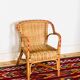 Rattan and wicker children's chair