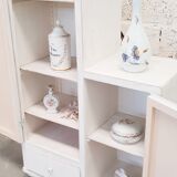 Vintage asymmetrical cabinet