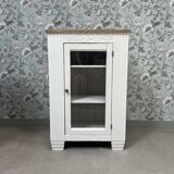 Renovated Art Deco glass sideboard