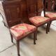 Set of three antique chairs in perfect condition.