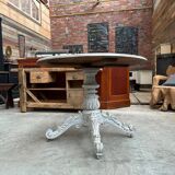 Napoleon 3 patinated mahogany table