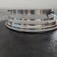 Old white opaline skyscraper ceiling light Ø 25 cm art deco 1930